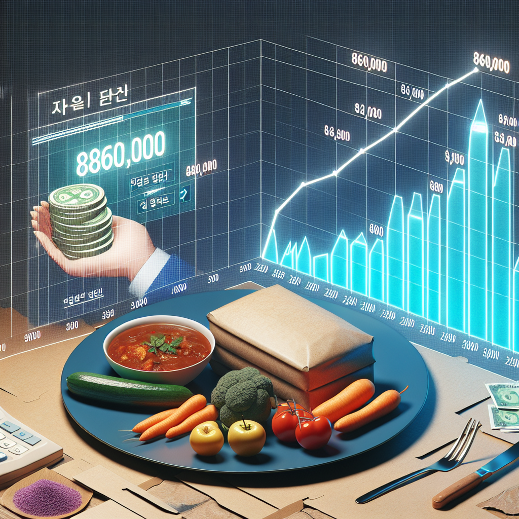 2024년 월평균 식비 86만원, 엥겔지수 상승세